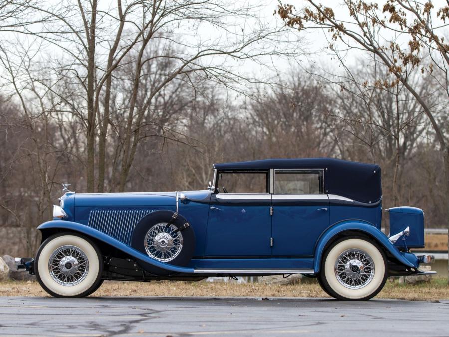  Auburn 12-160A Custom Dual Ratio Phaeton Sedan 1932 года  (фото 39 из 43)